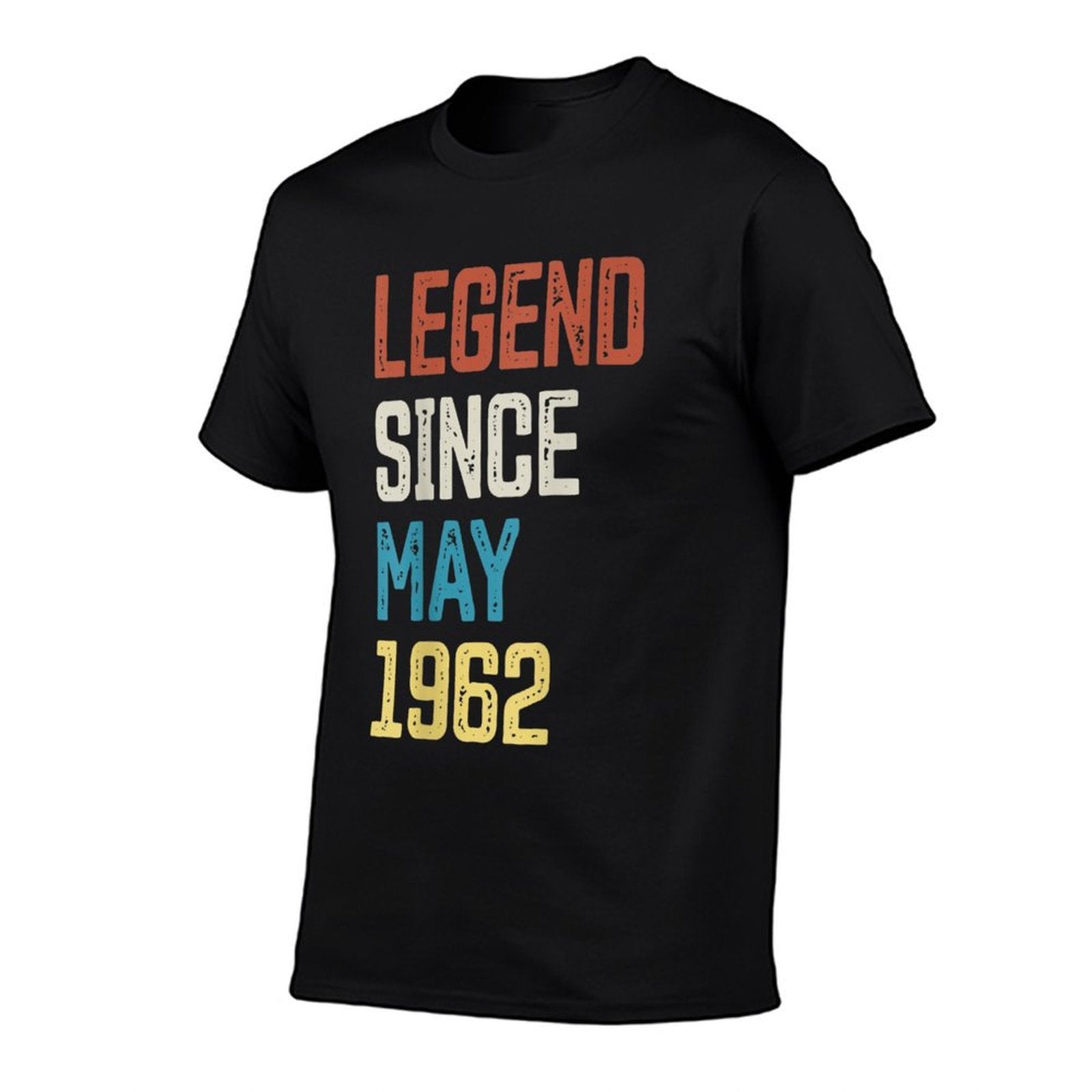 60th Birthday Vintage Born in May 1962 Birthday  Polyester Blend T-Shirt