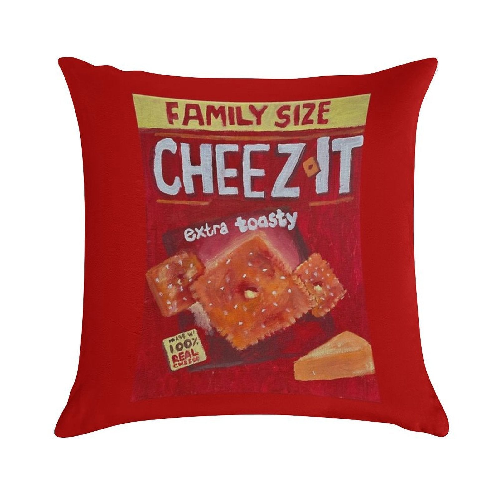 Cheeze-its Soft Multiple Sizes Throw Pillow