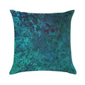 Shimmering Ocean Blue Soft Home Decor Throw Pillow