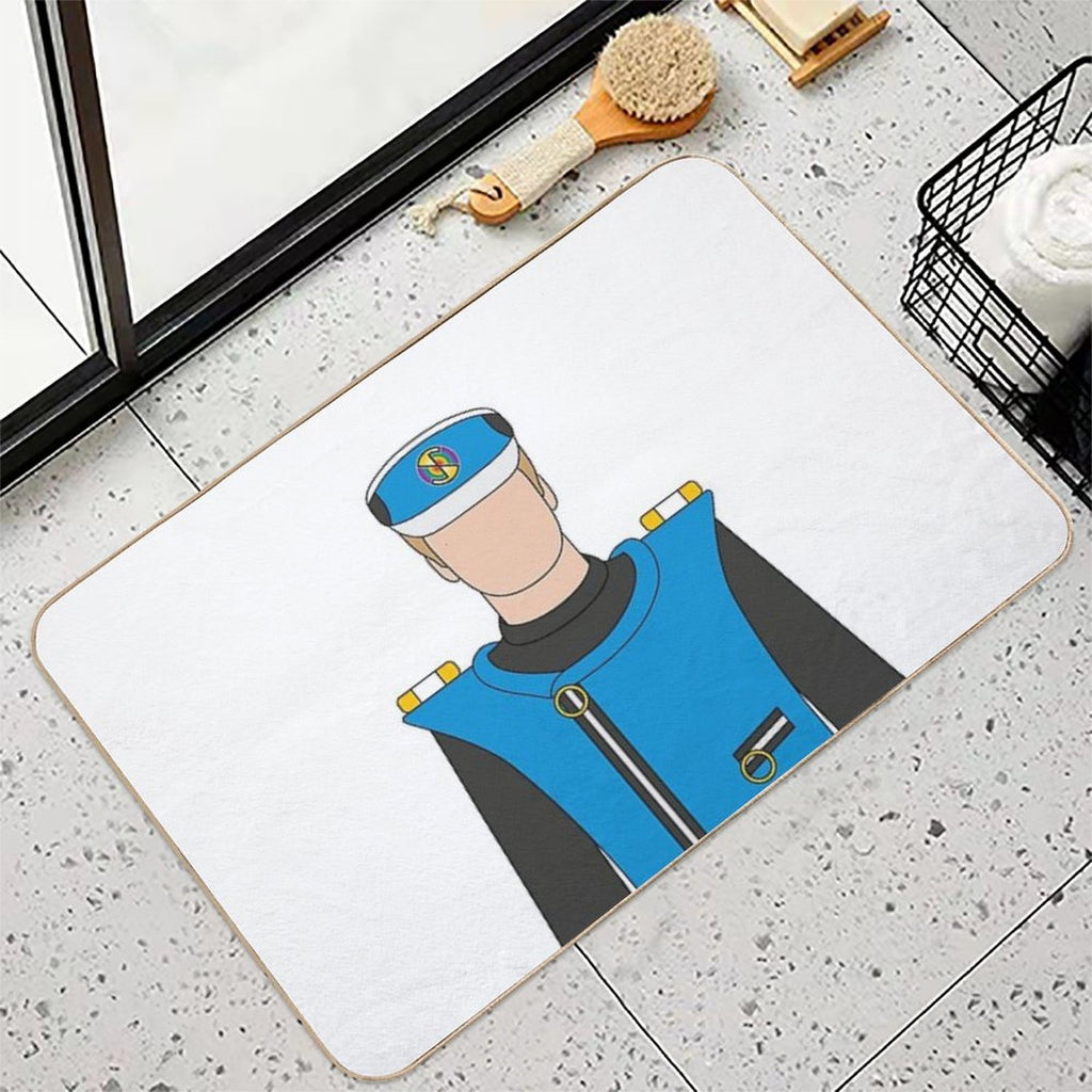 Captain Blue Icon  Anti-Trip Bath Mat