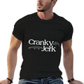 Funny Cranky VIntage Mens Outdoor Fishing Lure Humor  Durable T-Shirt