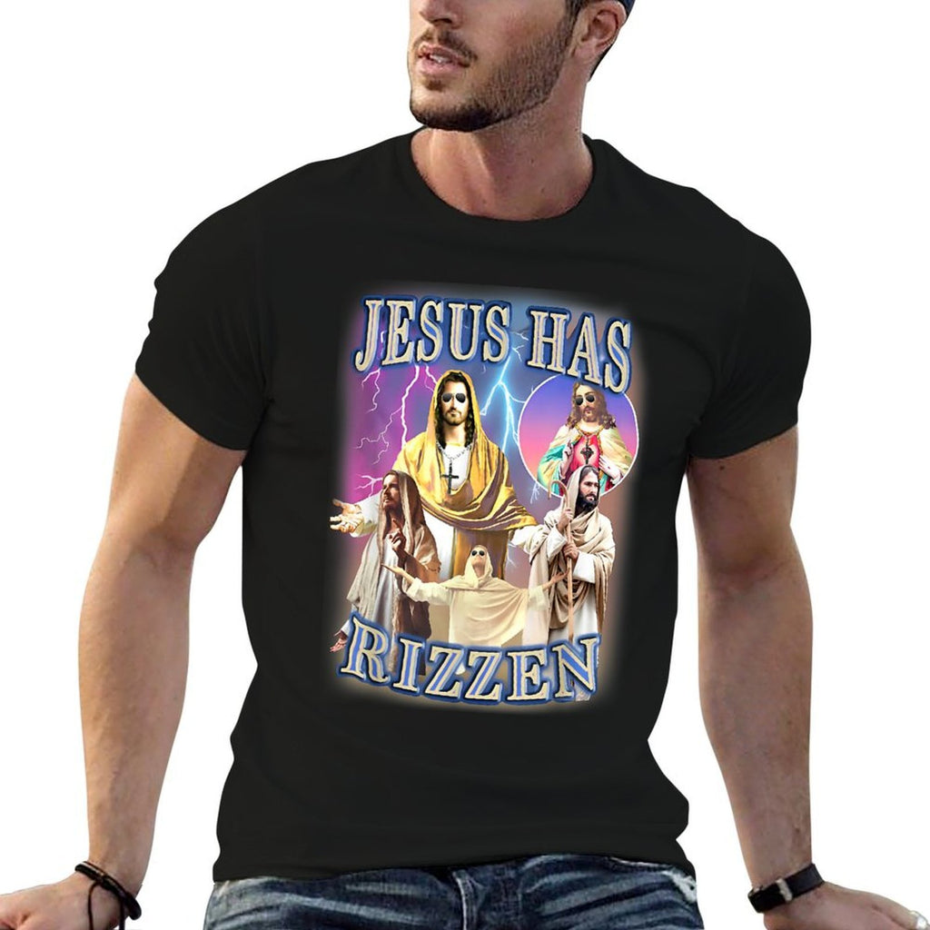 Jesus Has Rizzen  Quick-drying T-Shirt