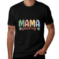 Mama Saurus Dad Dinosaur Birthday Family Matching  Wrinkle-resistant T-Shirt