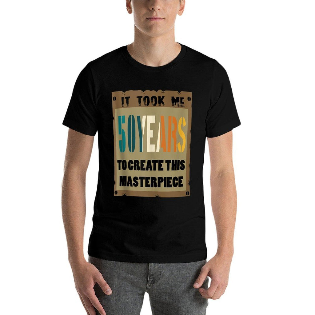 Funny 50 Years Old Joke 50th Birthday  Breathable T-Shirt