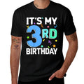 Kids It's My 3rd Birthday Boy 3 Toddler Girl Three Happy Birthday  Versatile T-Shirt
