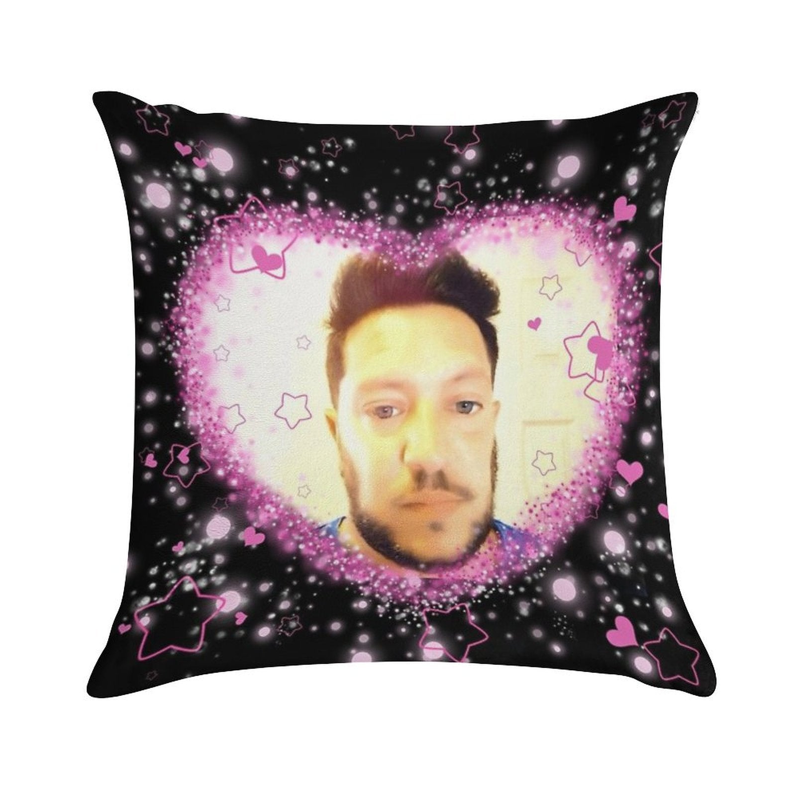 Impractical Jokers Sal Vulcano Kawaii Cutesy Edit Meme Soft Multiple Sizes Throw Pillow