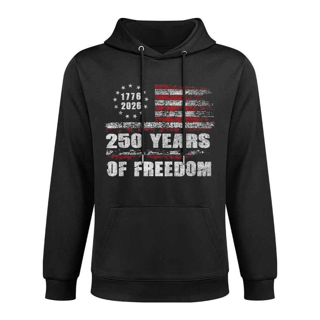 250 Years America Anniversary 250th Independence Men Women Layering Staple Hoodie