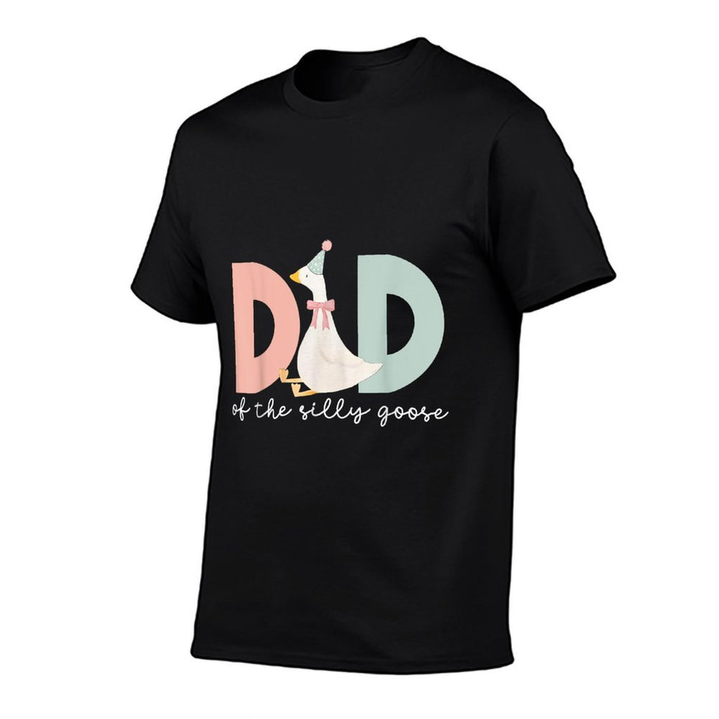Dad Of The Silly Goose Silly Goose Birthday Matching Family  Vintage-inspired T-Shirt