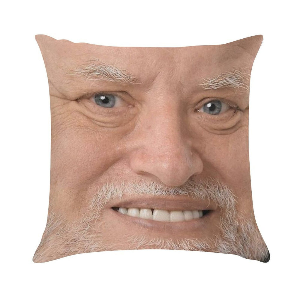 Hide The Pain Harold High Definition Soft Easy Maintenance Throw Pillow