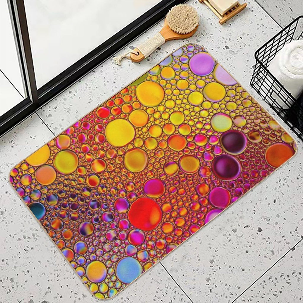 Bubble Pattern  Multi-Purpose Bath Mat