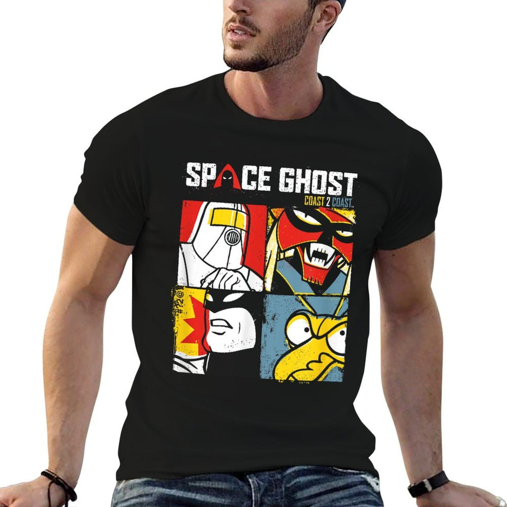 Space Ghost Coast to Coast Vintage Villains Faded Box Ups  Durable T-Shirt