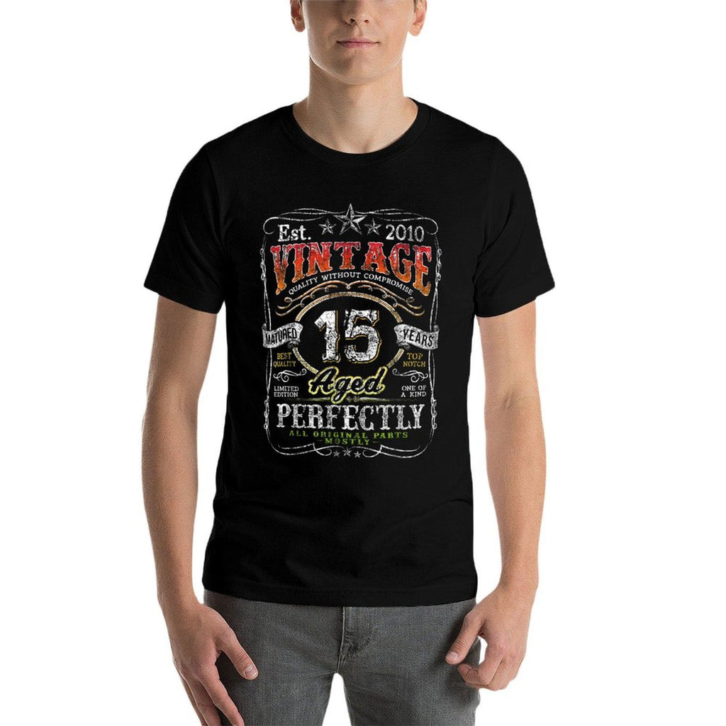 Vintage 2010 Limited Edition 15 Year Old 15th Birthday  Stretchy T-Shirt