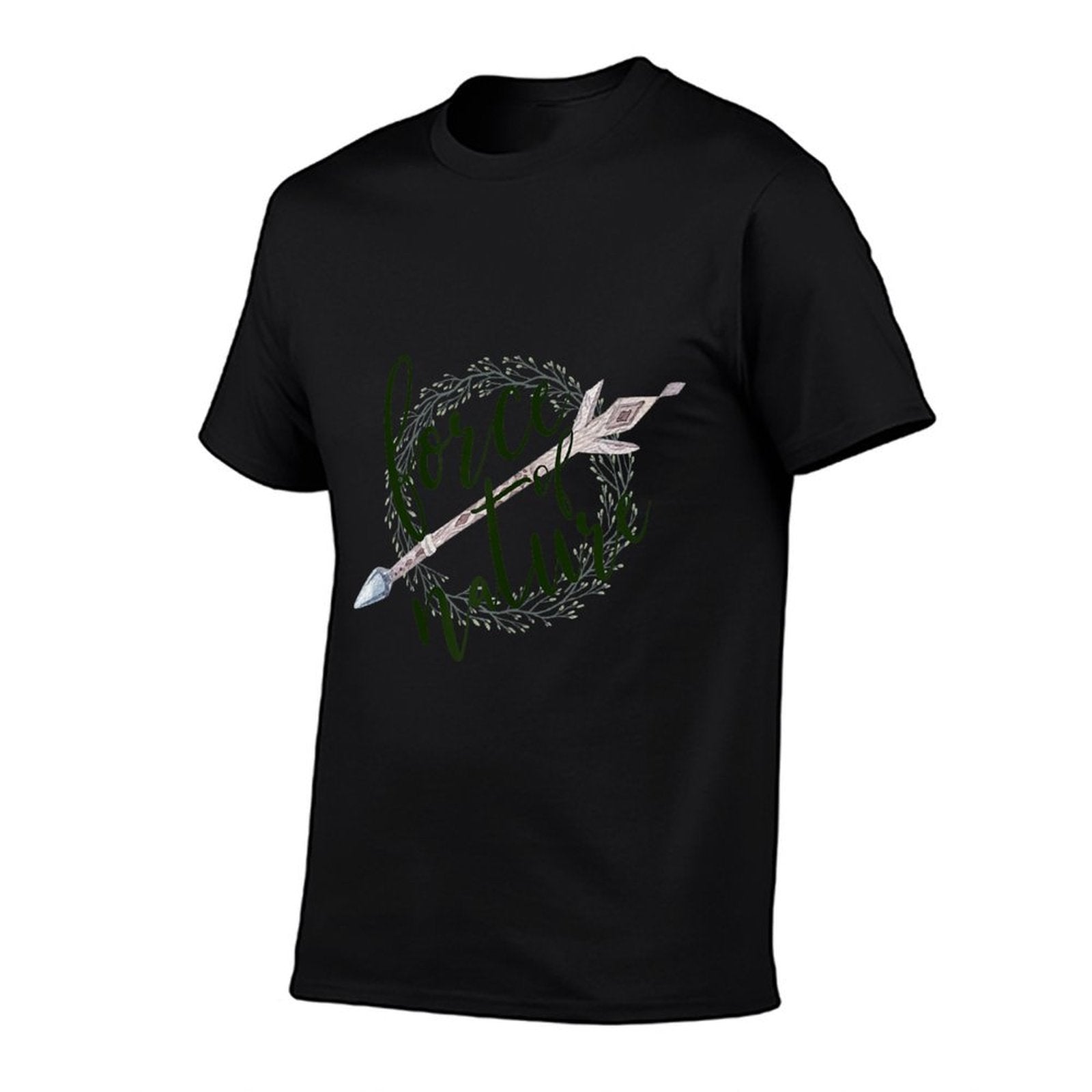 Force of Nature Earthy Tshirt  Oversized Silhouette T-Shirt