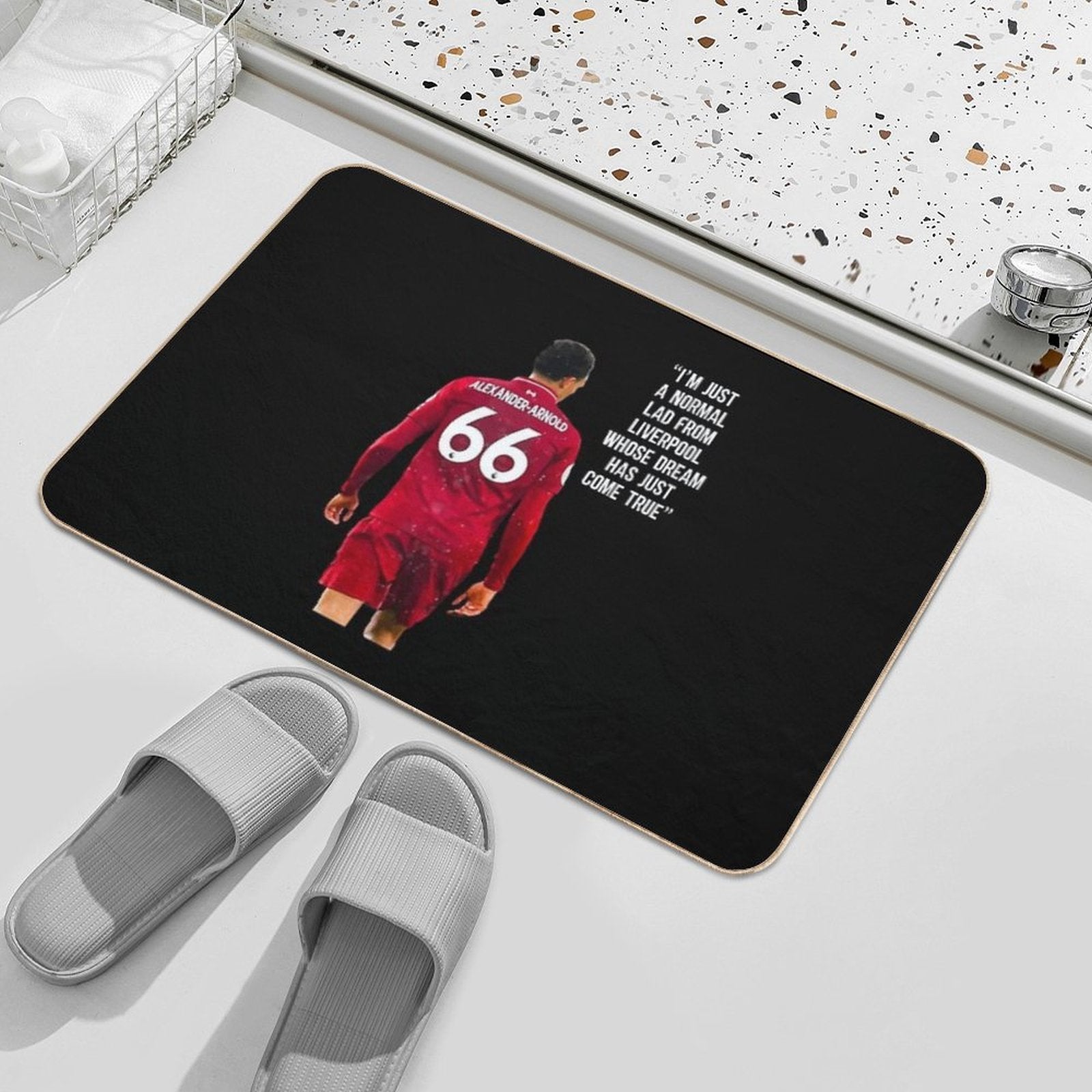 I'm Just A Normal Lad From Liverpool Whose Dream Has Just Come True - Trend Alexander Arnold, Liverpool FC  Pet-Safe Bath Mat