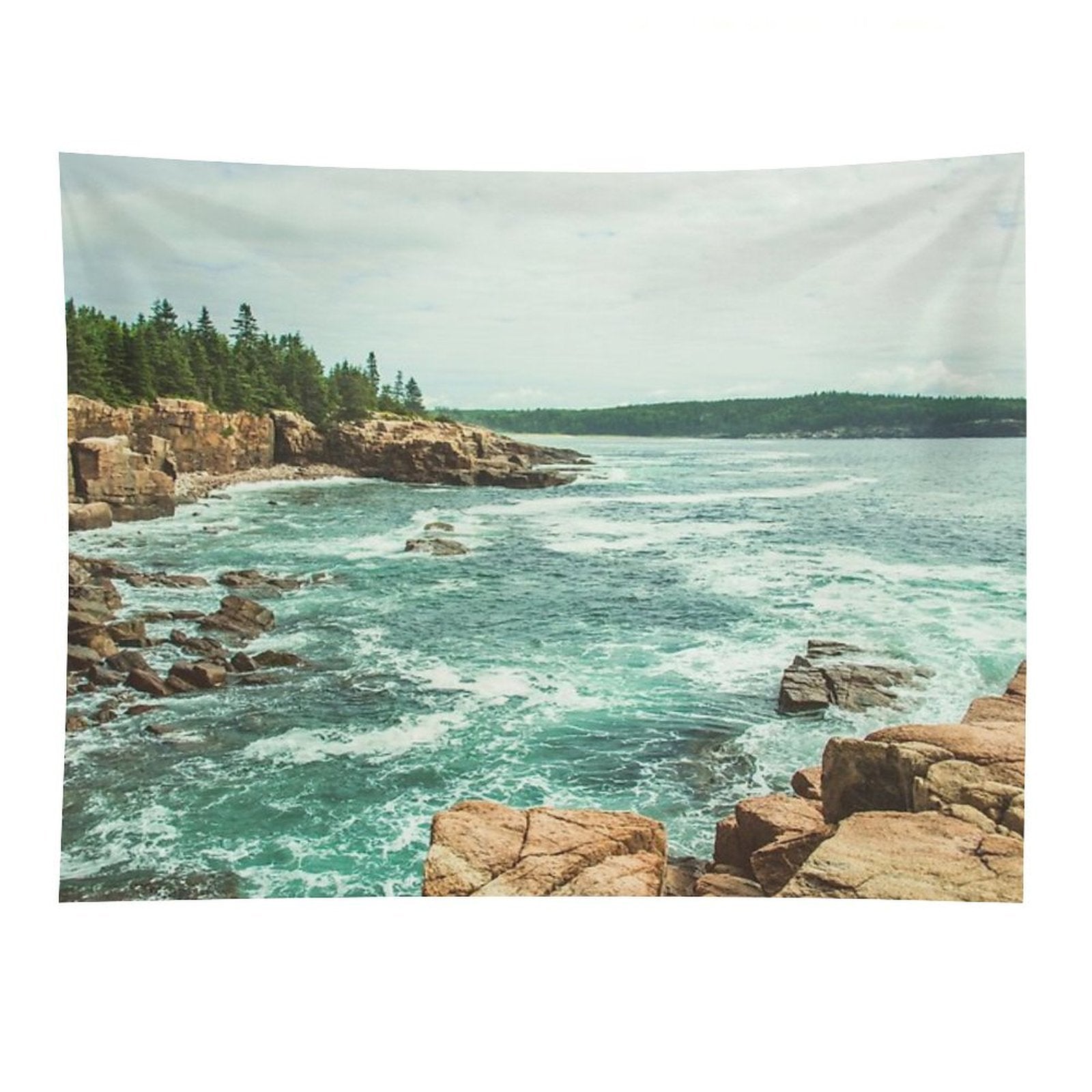 Acadia National Park Seashore II Tapestry