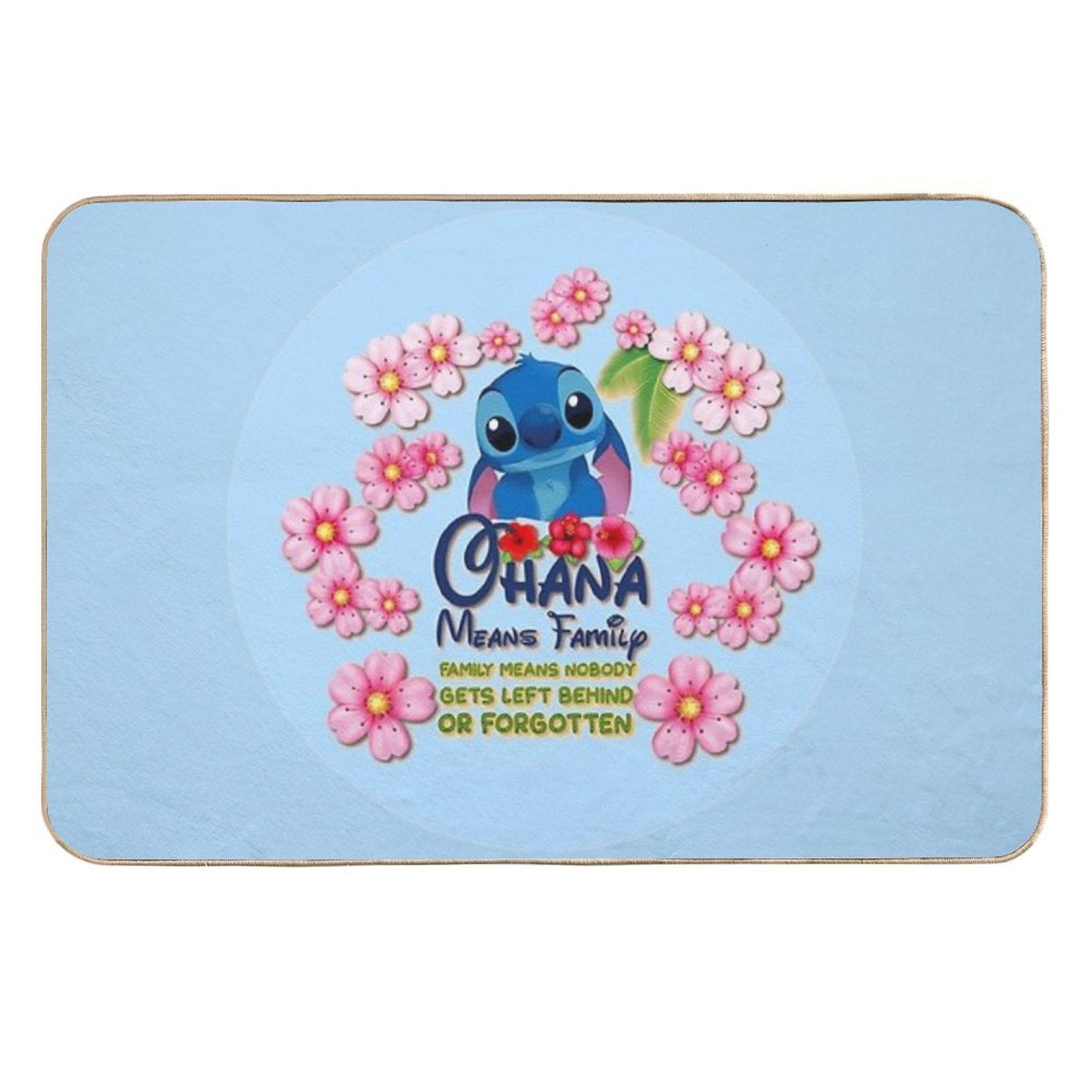 Ohana Stitch  Long-Lasting Bath Mat
