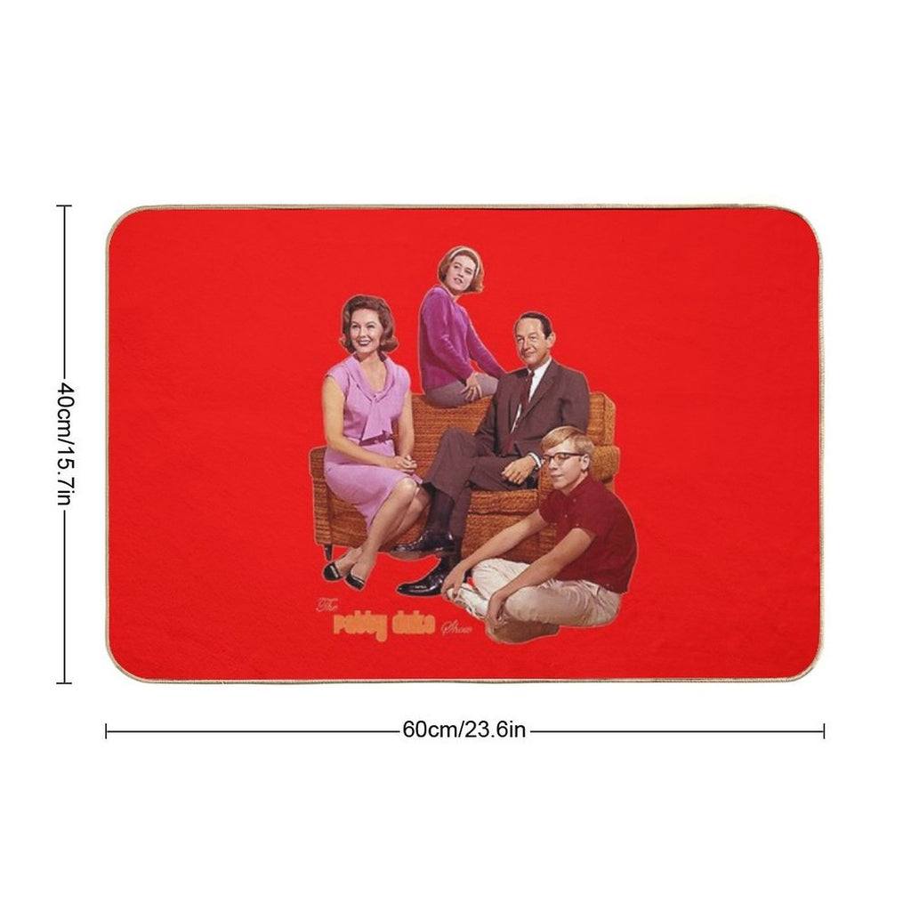 Vintge Patty Duke OG Retro  50s 60s Cast Tribute  Dirt-Trapping Bath Mat