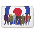 Quadrophenia Mod Target  Anti-Trip Bath Mat