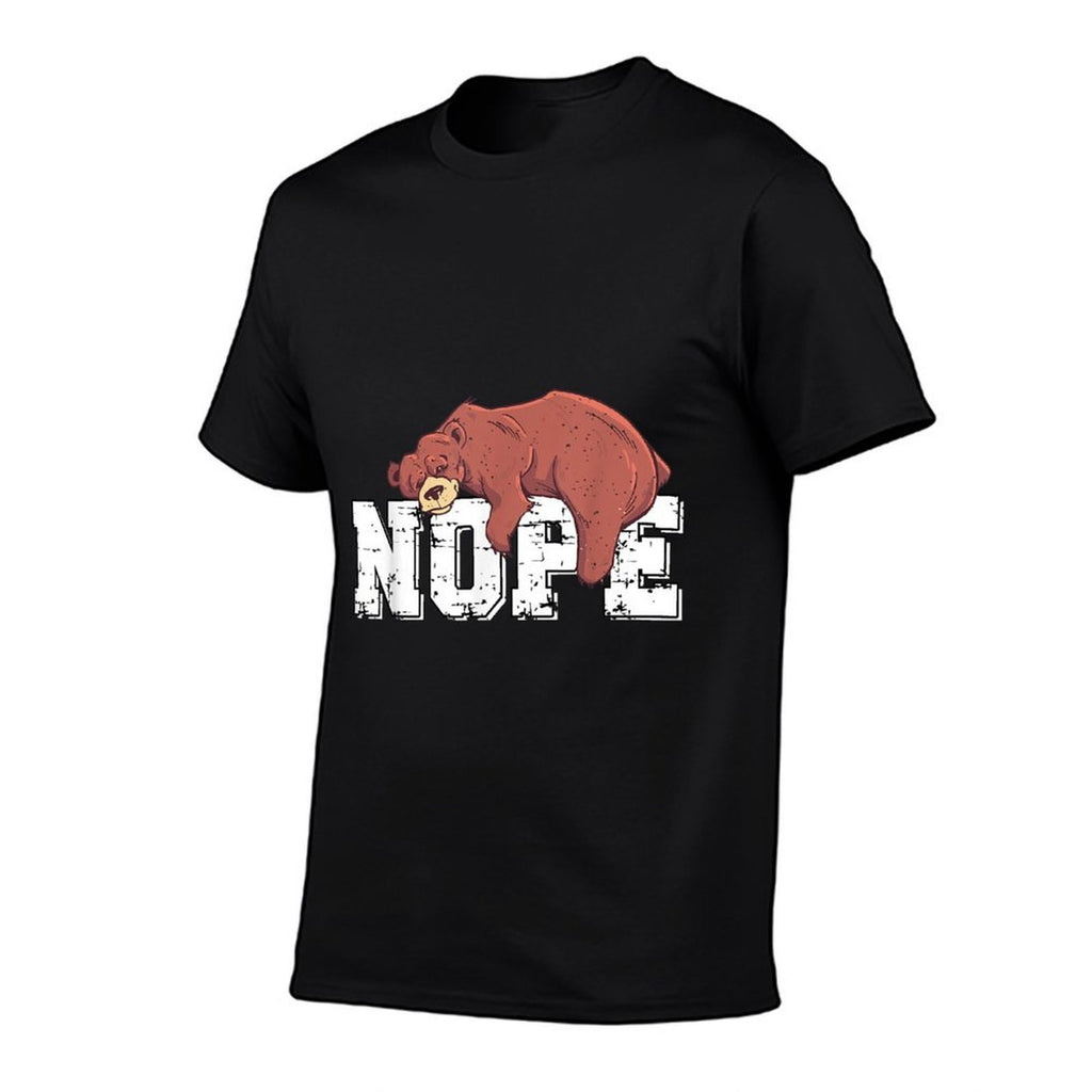 Nope Bear Lover  Relaxed-fit T-Shirt