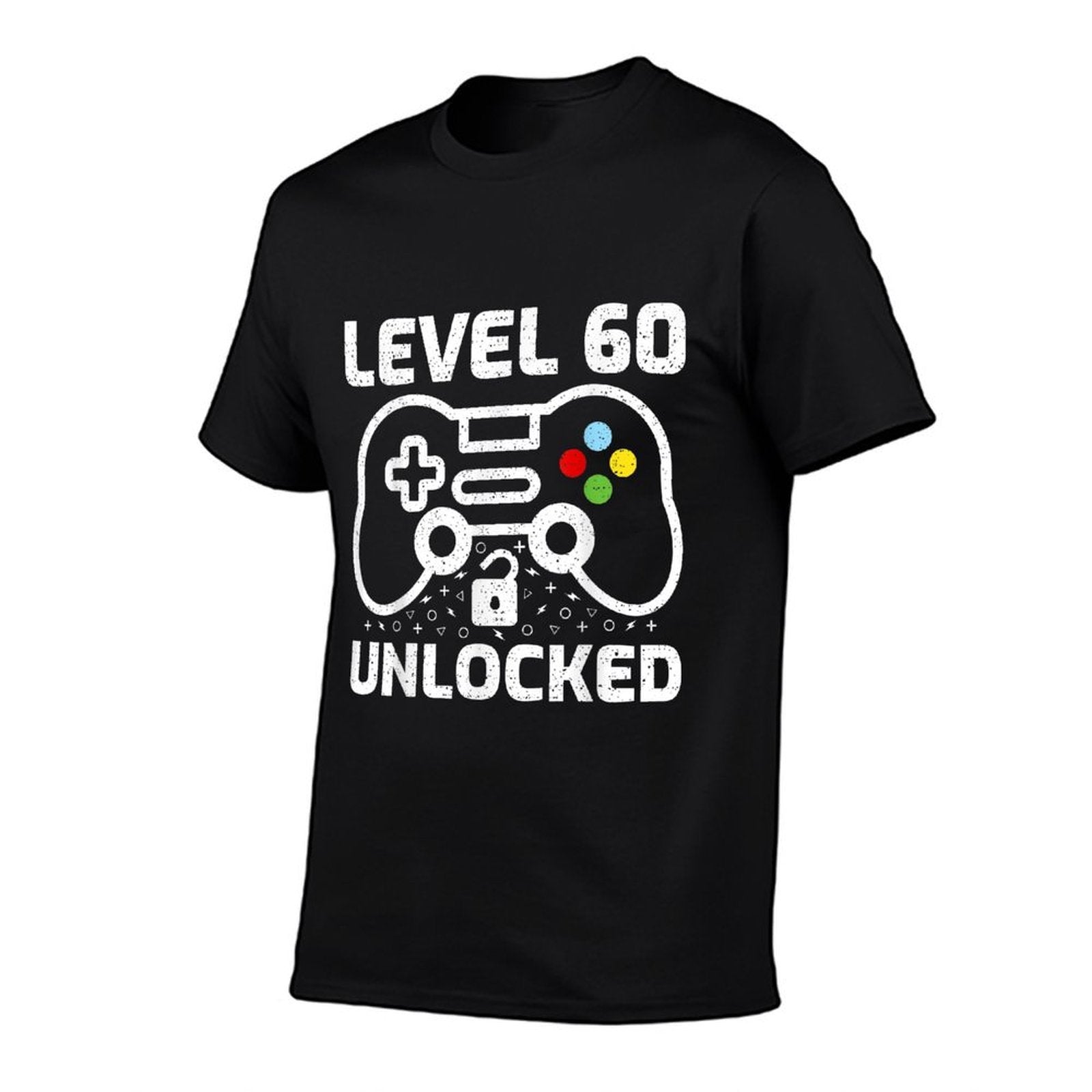 Level 60 Unlocked Video Game Gaming Lover 60th Birthday  Vintage-inspired T-Shirt