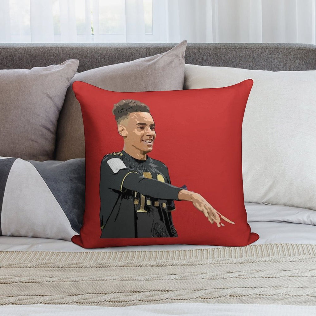 Jamal Musiala Soft Washable Throw Pillow