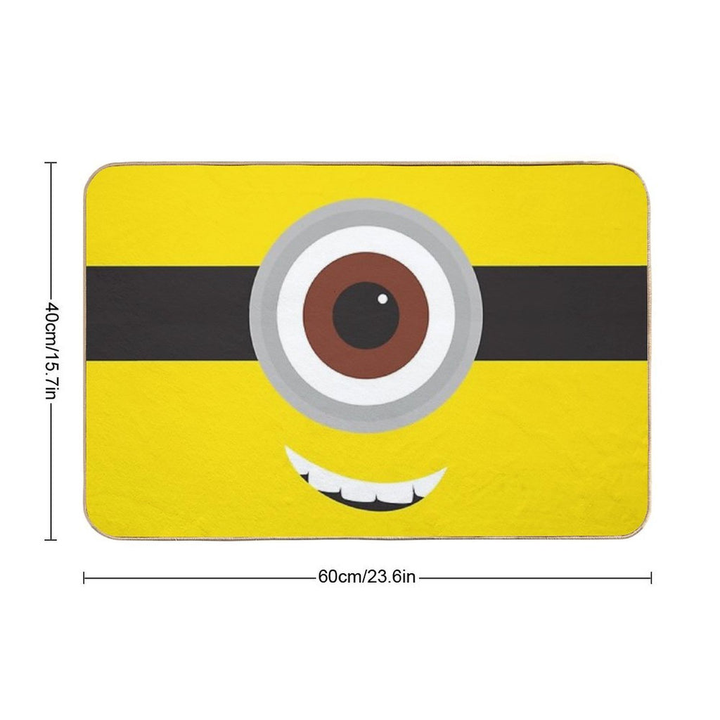 Minion Eye Durable Bath Mat
