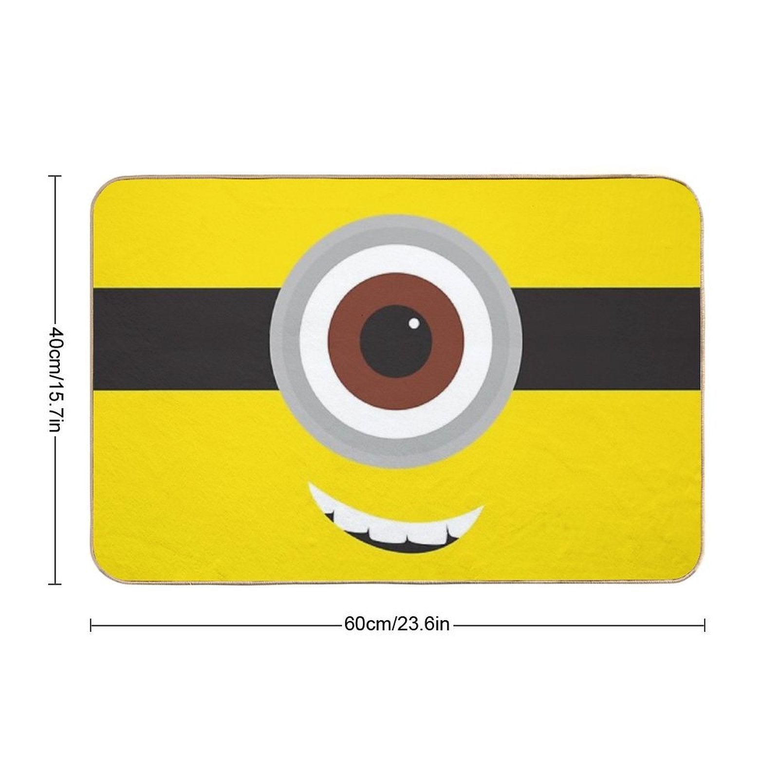 Minion Eye Durable Bath Mat