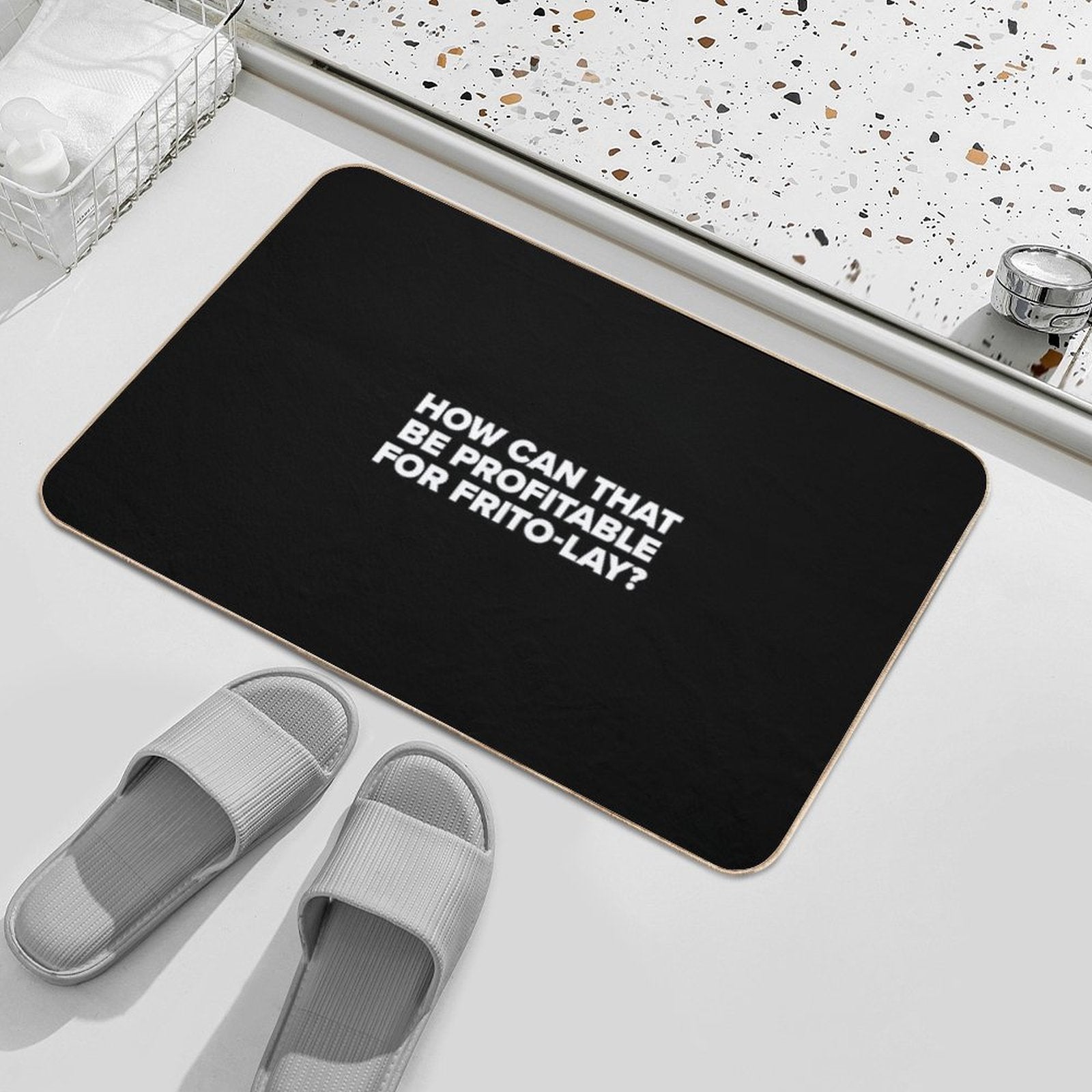 How Can That Be Profitable for Frito Lay  Game Night  Slip-Resistant Bath Mat