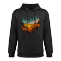 On Back Nature Mountains Adventure Outdoor Wilderness Colorfast Hoodie