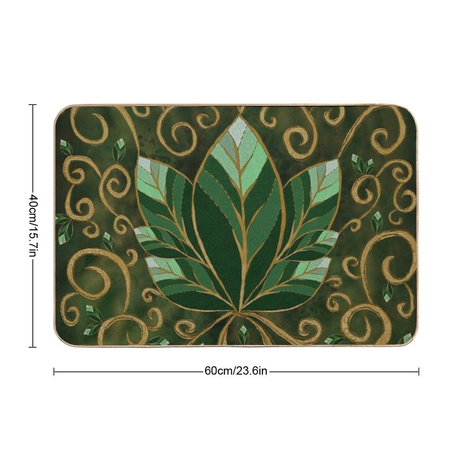 Celtic Pattern  Odorless Bath Mat