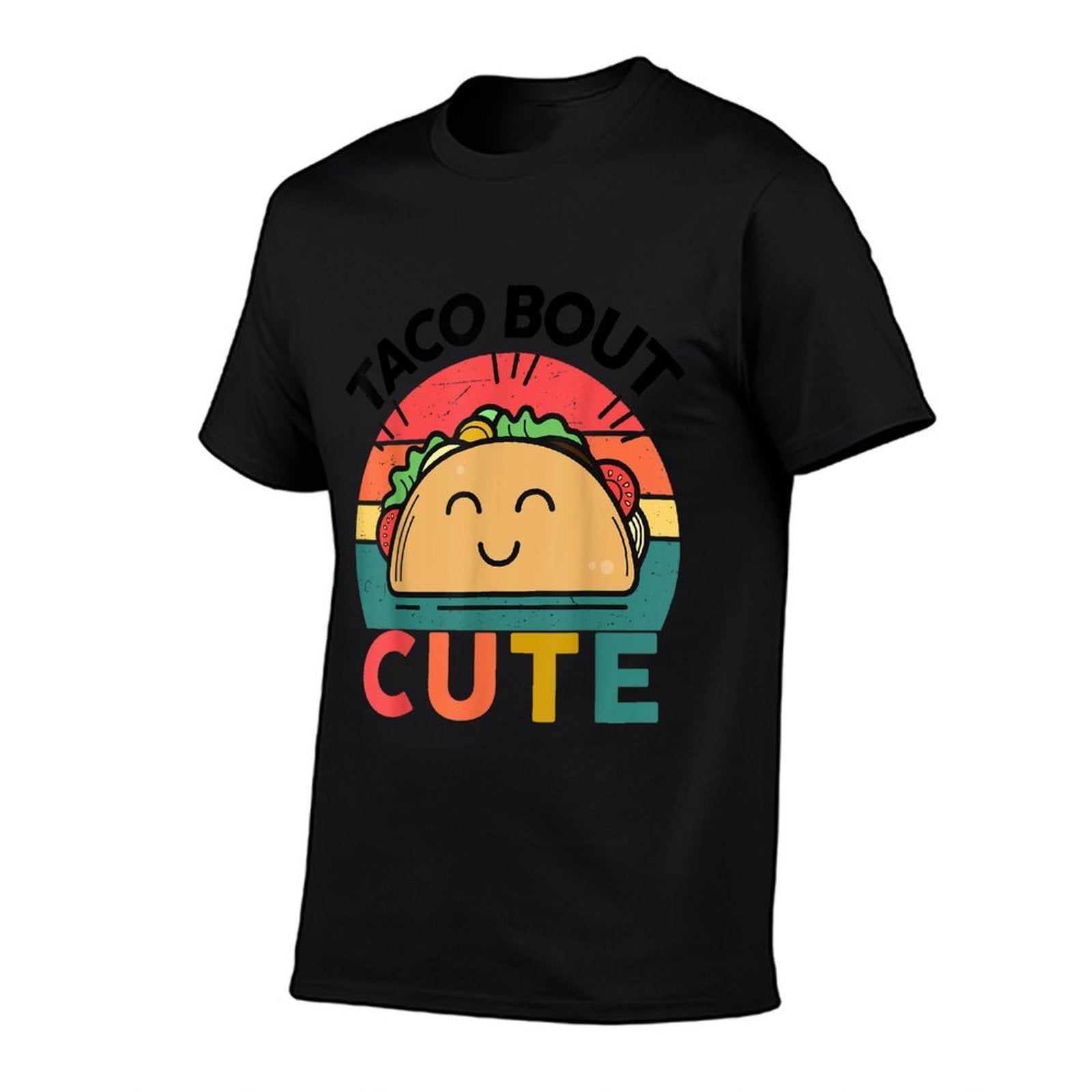 Taco Bout Cute Cinco De Mayo Funny Mexican Boy Girl Women  Heathered Texture T-Shirt