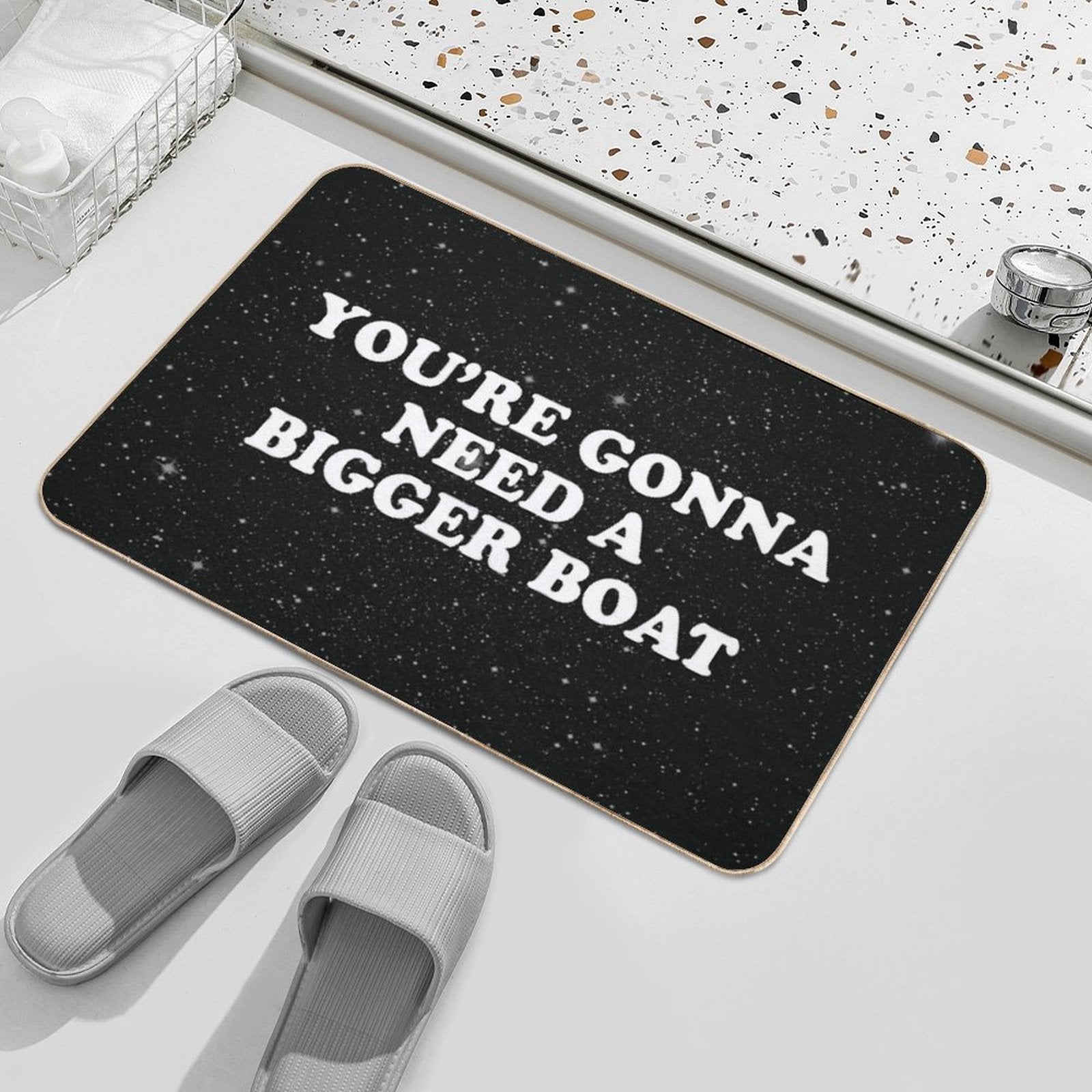 Jaws  Rapid-Drying Bath Mat