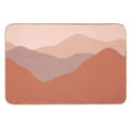 Boho Earthy Landscape  Repositionable Bath Mat