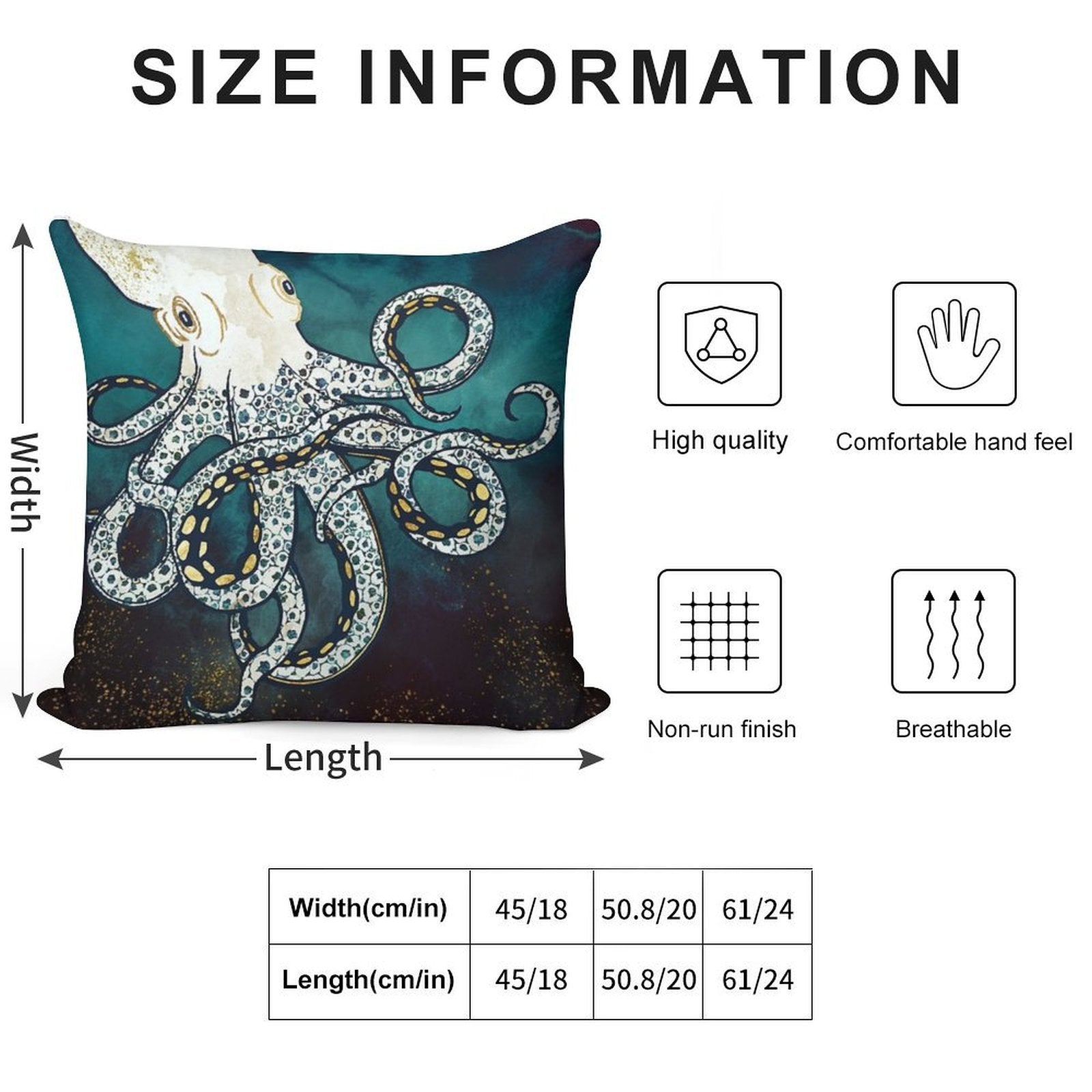 Underwater Dream VII Soft Style Accent Throw Pillow