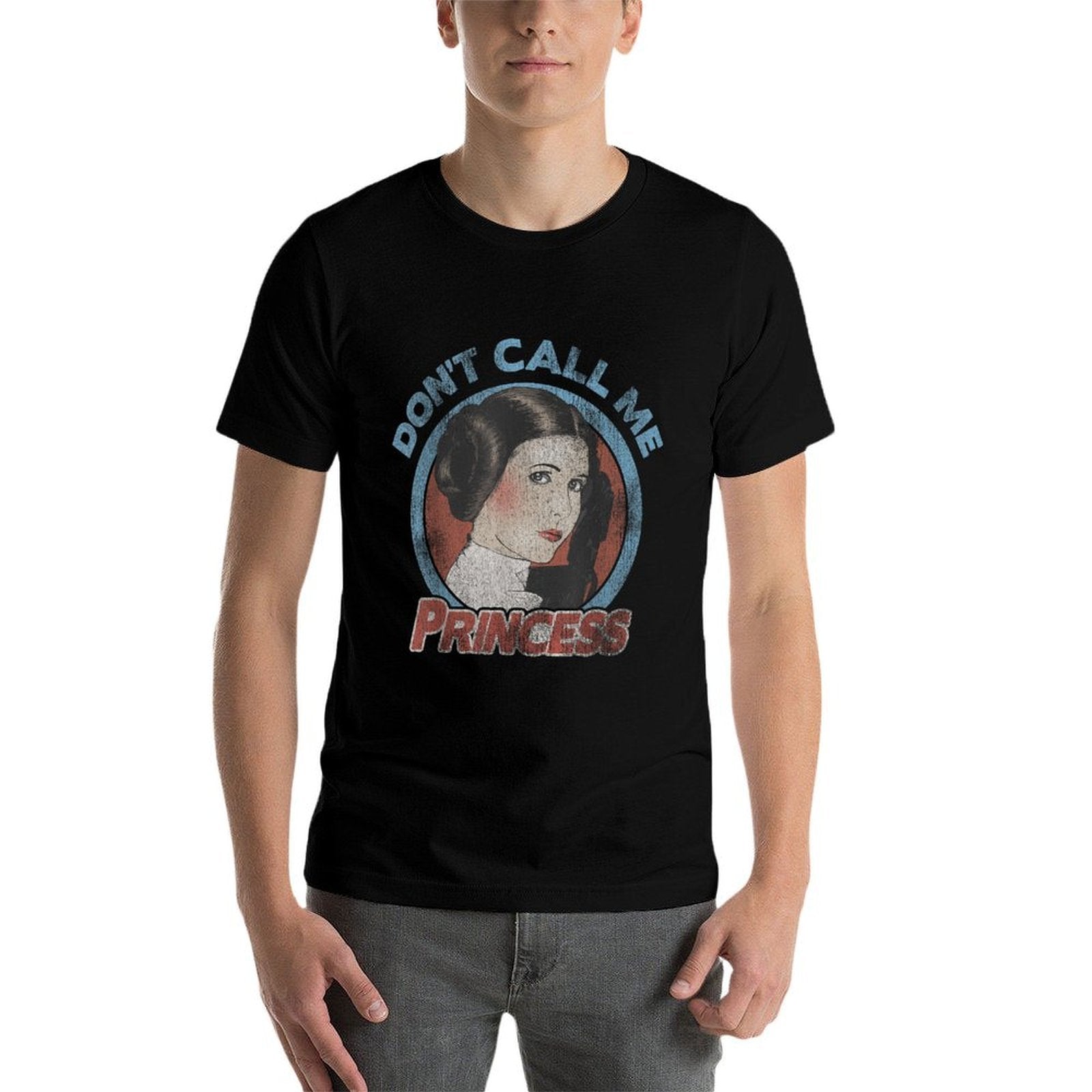 Star Wars Princess Leia Dont Call Me Vintage Portrait  Odor-resistant T-Shirt