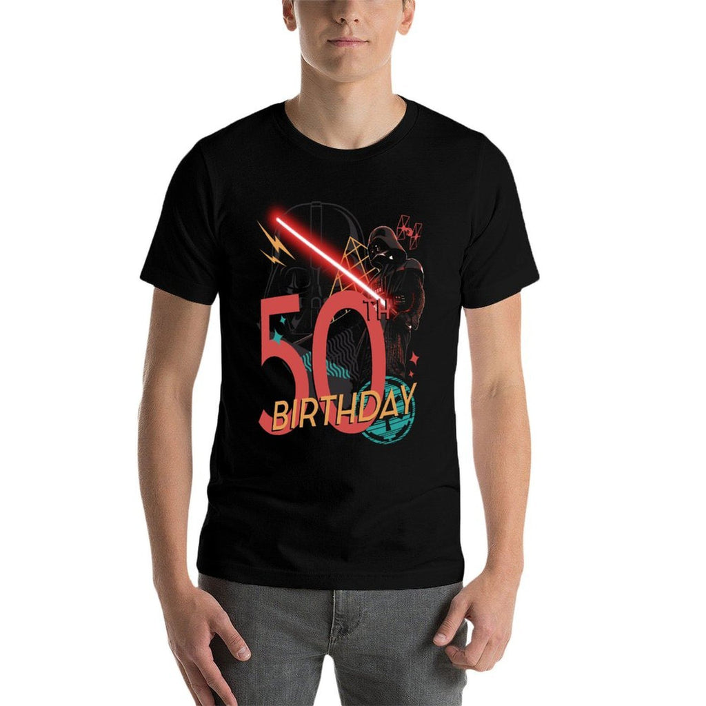 Star Wars Darth Vader 50th Birthday Abstract Background  Quick-drying T-Shirt