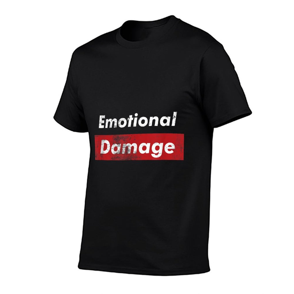 Emotional Damage Funny Viral Meme Box Logo  Vintage-inspired T-Shirt
