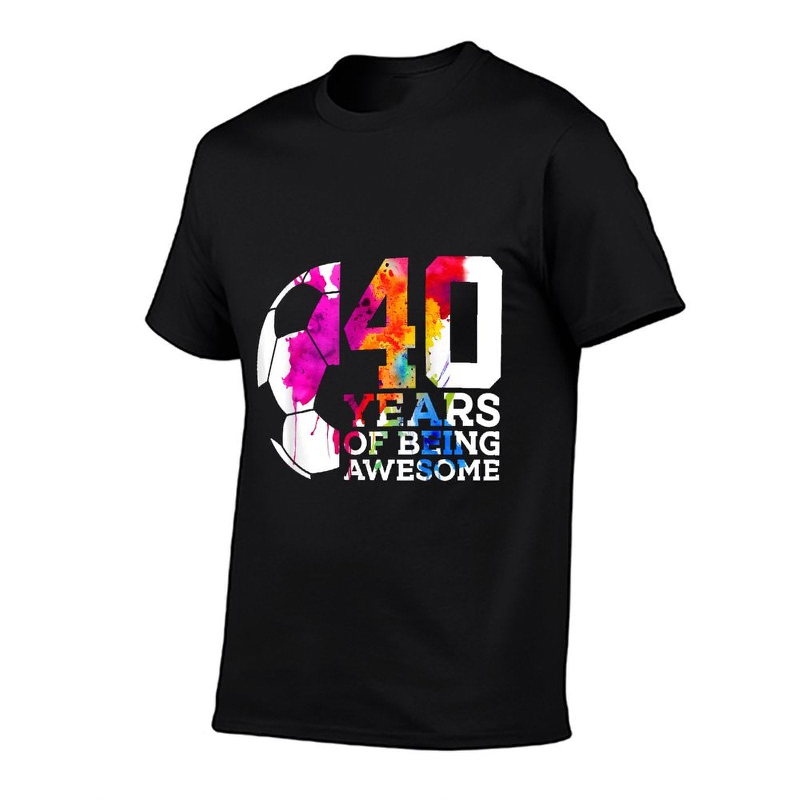 40 YEARS OF BEING AWESOME SOCCER 40TH BIRTHDAY  Trendy Pattern T-Shirt