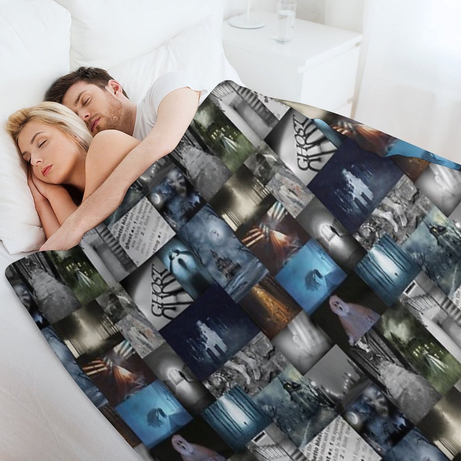 Gooey Ghosts All-season Throw Blanket