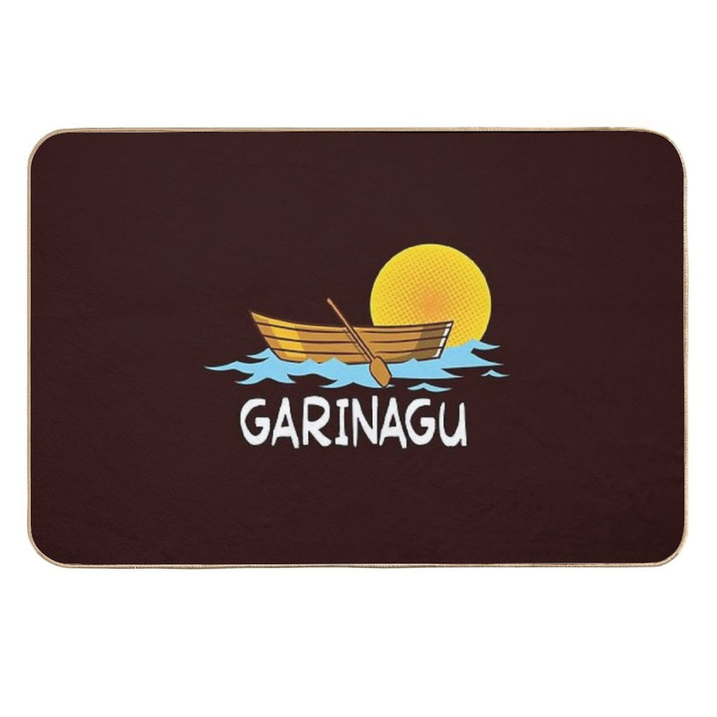 Garinagu Sunset at Sea  Non-Slip Bath Mat