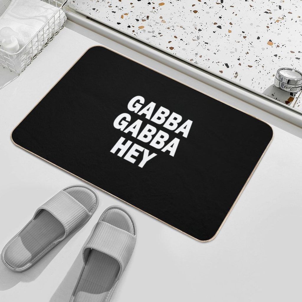 The Ramones - GABBA GABBA HEY  Odorless Bath Mat
