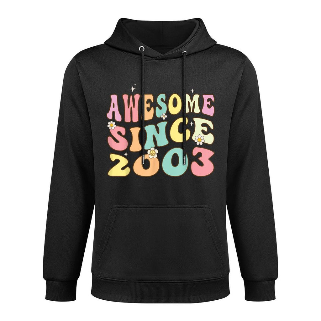 Awesome Since 2003 Groovy 22 Year Old 22nd Birthday Customizable Surface Hoodie