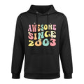 Awesome Since 2003 Groovy 22 Year Old 22nd Birthday Customizable Surface Hoodie