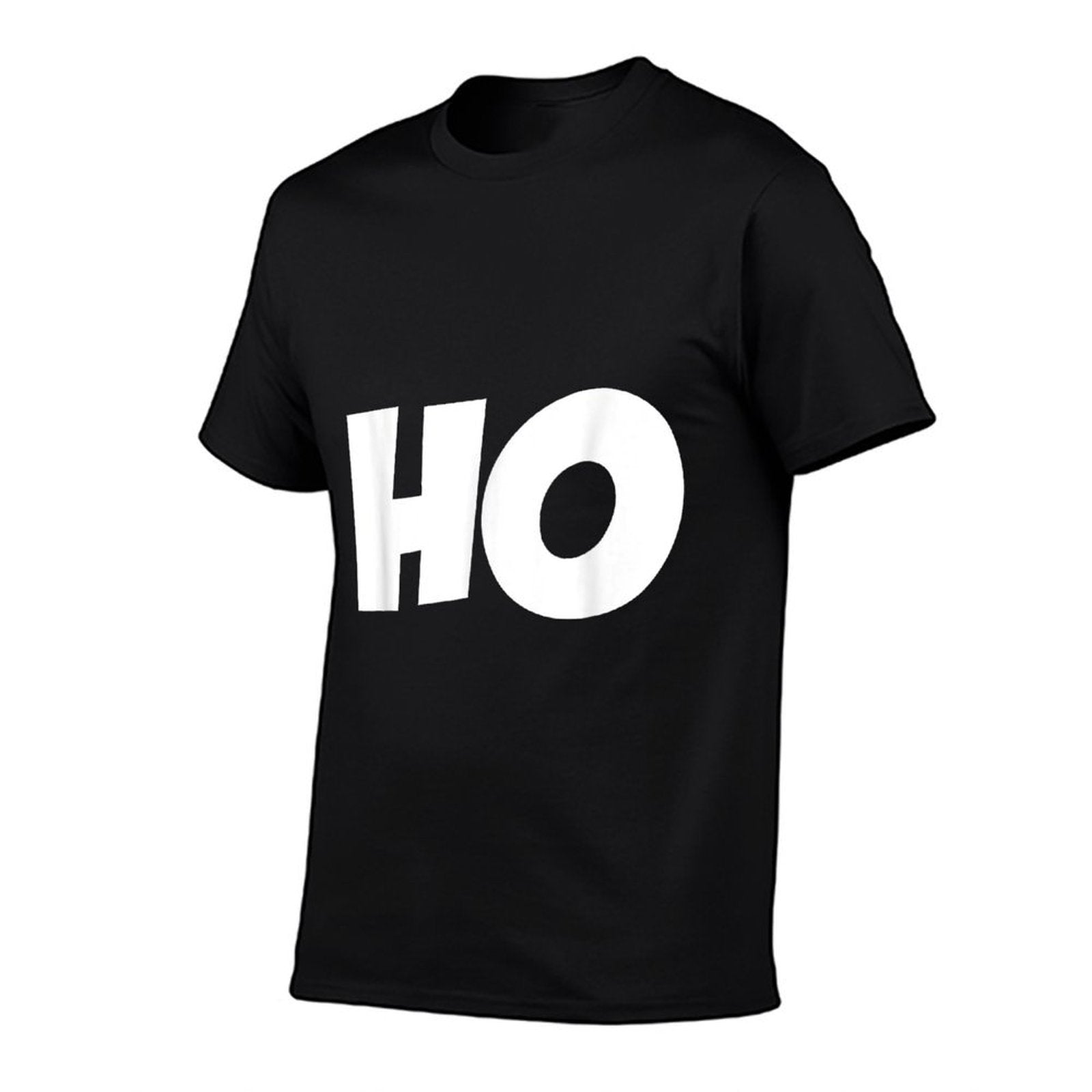 Ho Ho Ho Christmas Ho Matchings Holidays  Polyester Blend T-Shirt