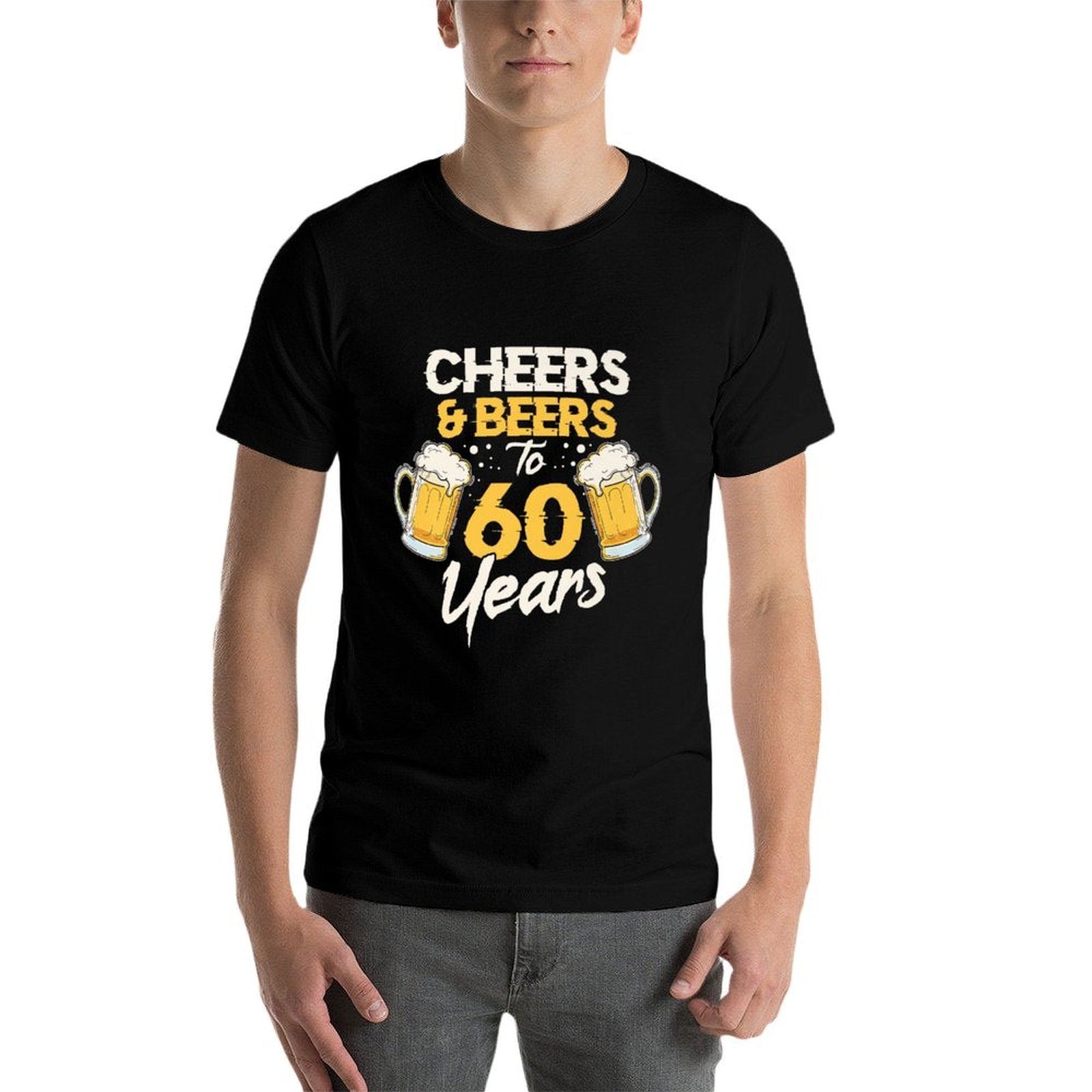 Cheers & Beers 60th Birthday Premium  Affordable Price T-Shirt