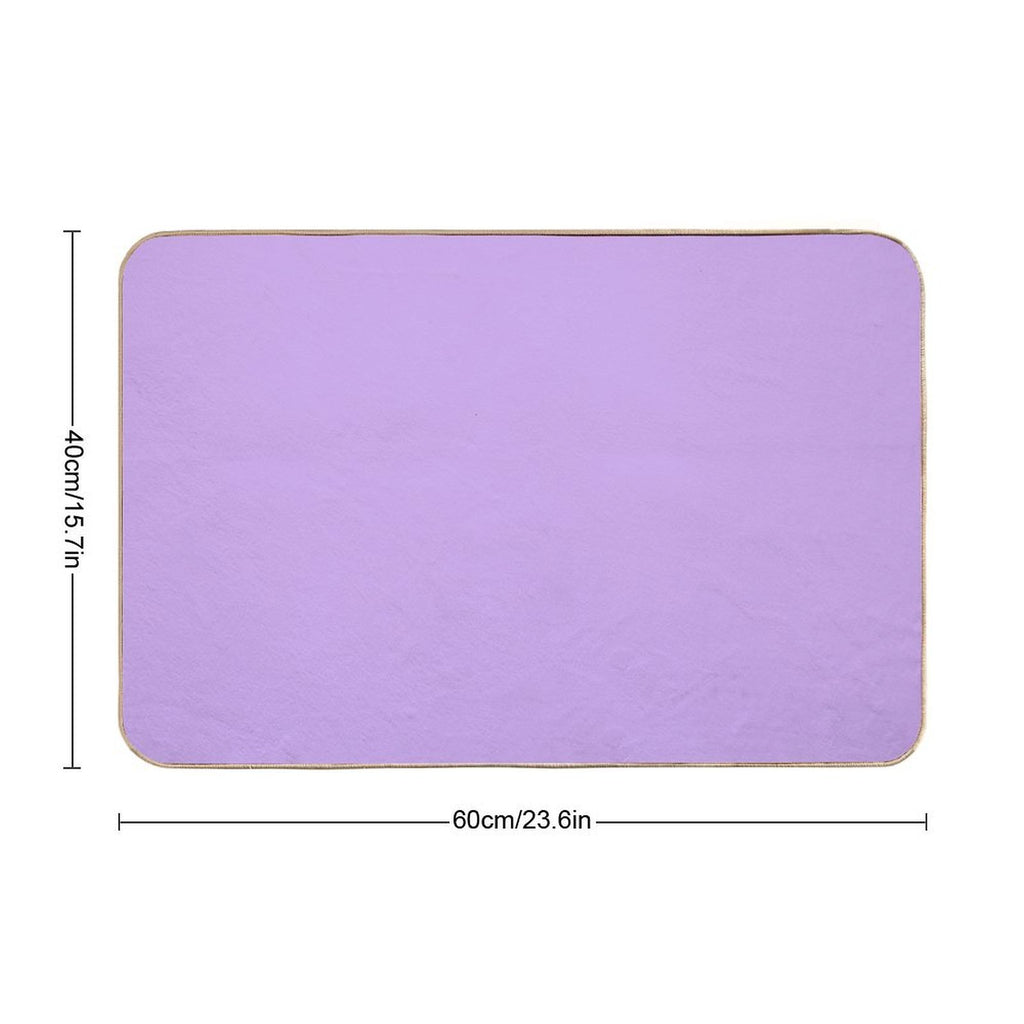 Lilac  Fade-Resistant Bath Mat