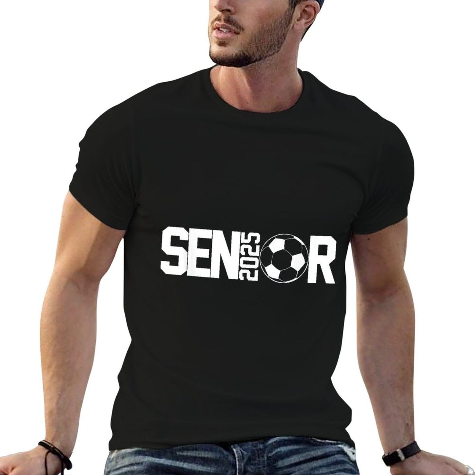 Graduate Class of 2025 Senior Soccer Player Graduation  Classic T-Shirt