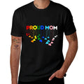 Proud Ally LGBTQ Transgender Proud Mom  Proud Trans Mom  Tagless Design T-Shirt