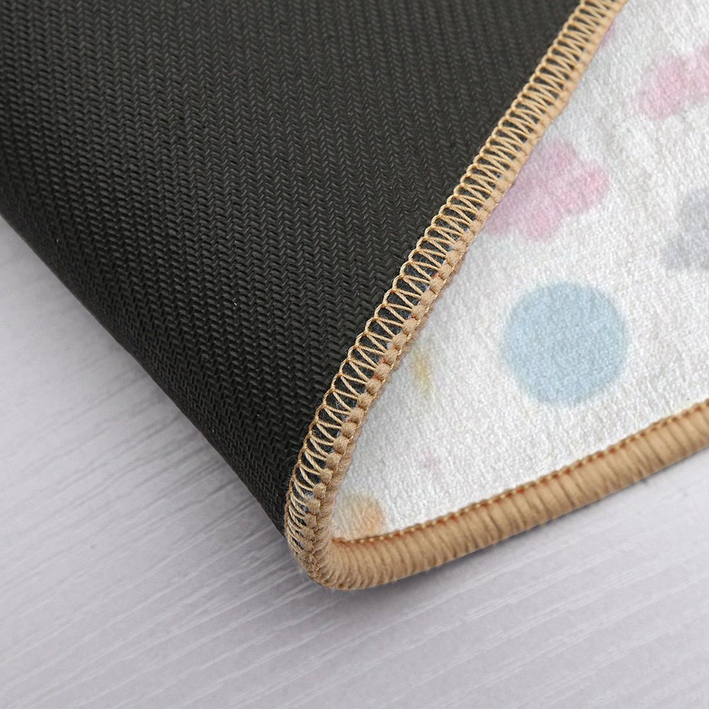 Colorful Clouds  Dirt-Trapping Bath Mat