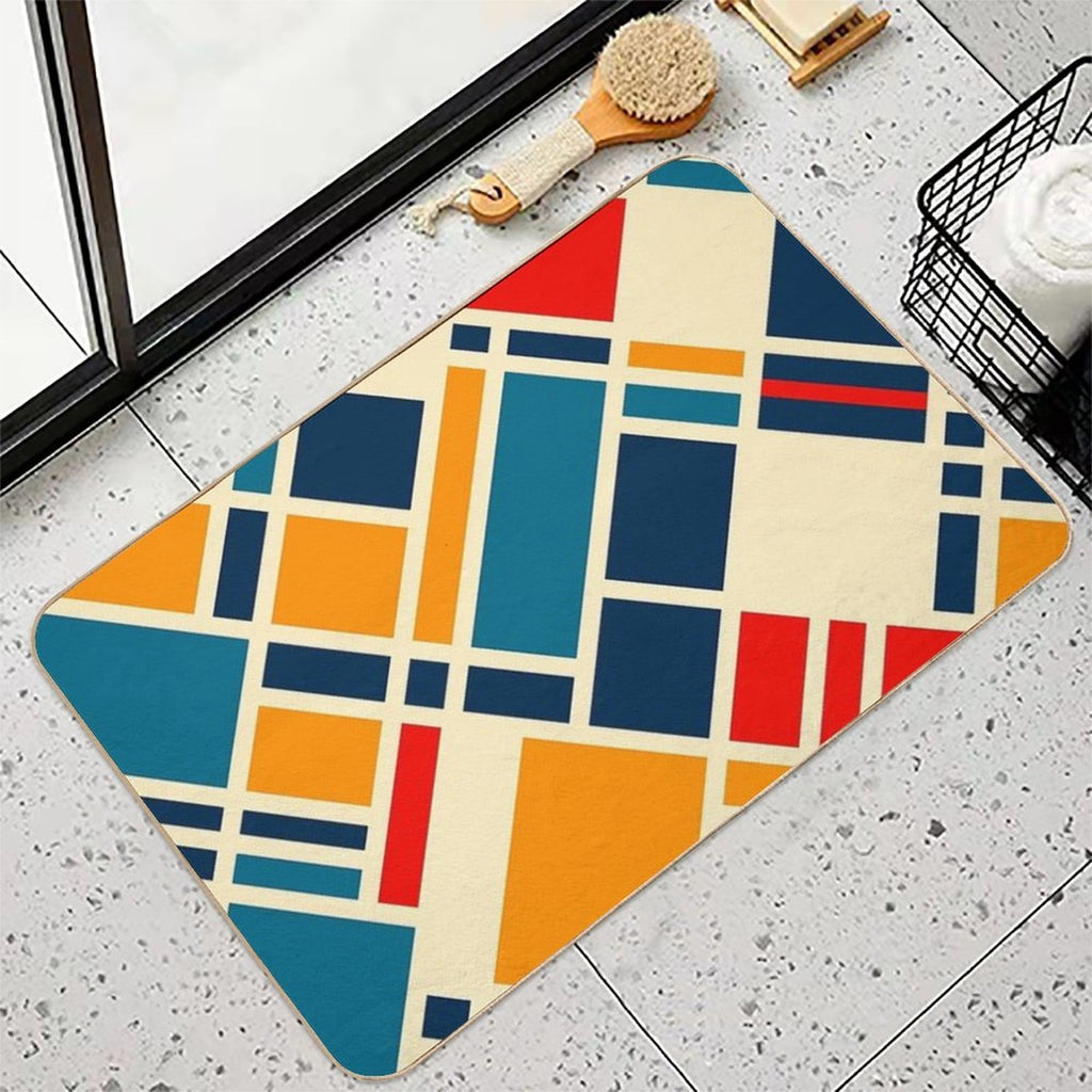 Colourful  Versatile Bath Mat
